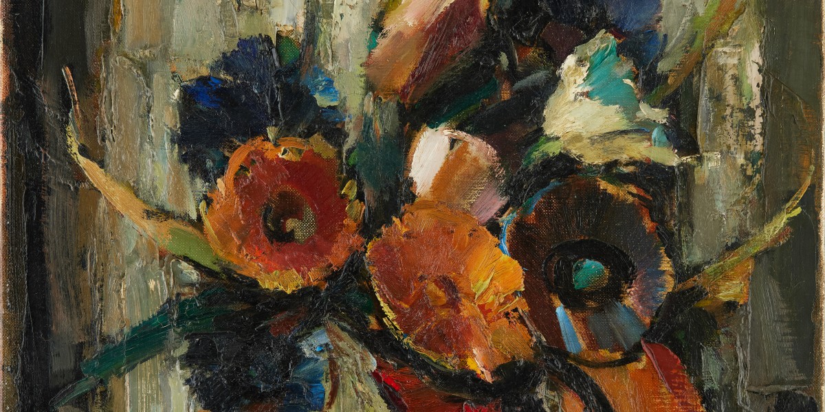 Bouquet de fleurs et citrons